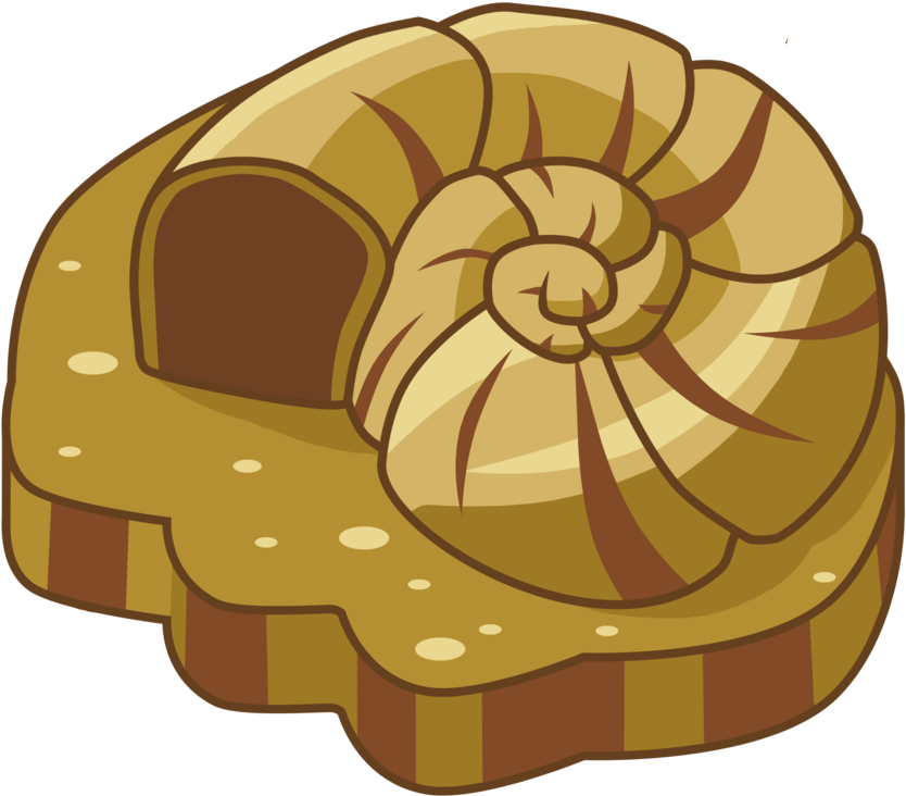 A Cartoon Of A Shell