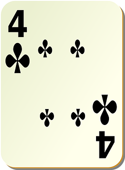 A Card With Symbols On It
