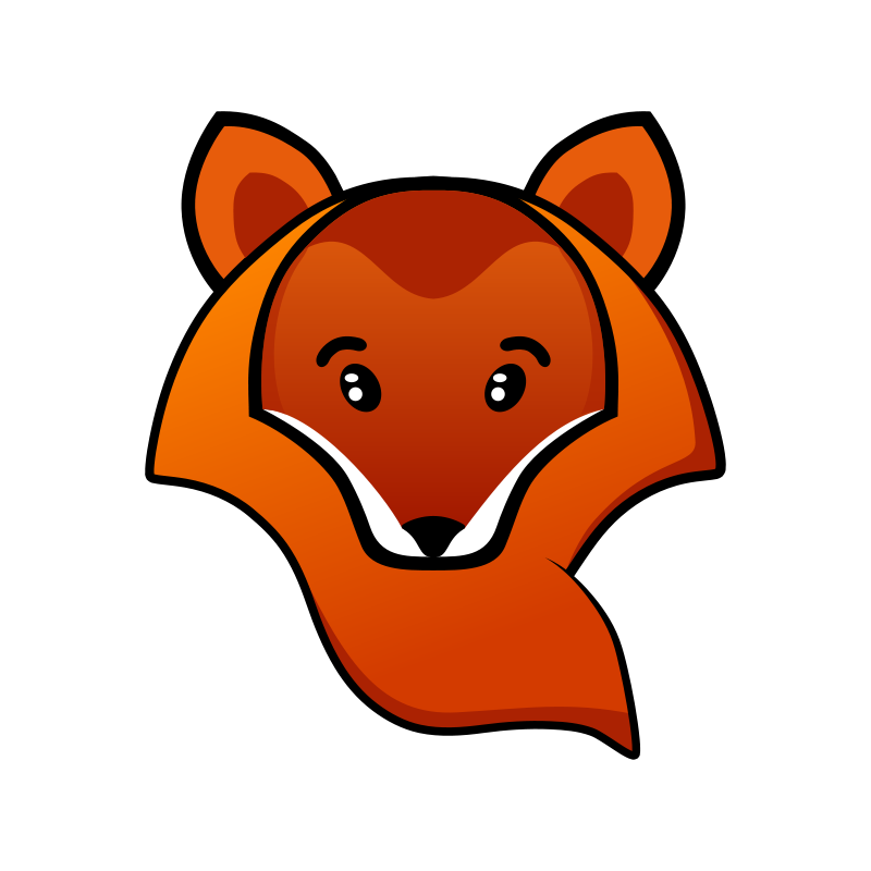 A Cartoon Of A Fox