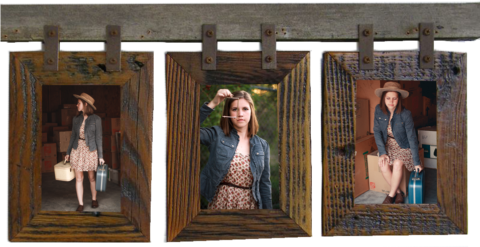 A Woman In A Picture Frame