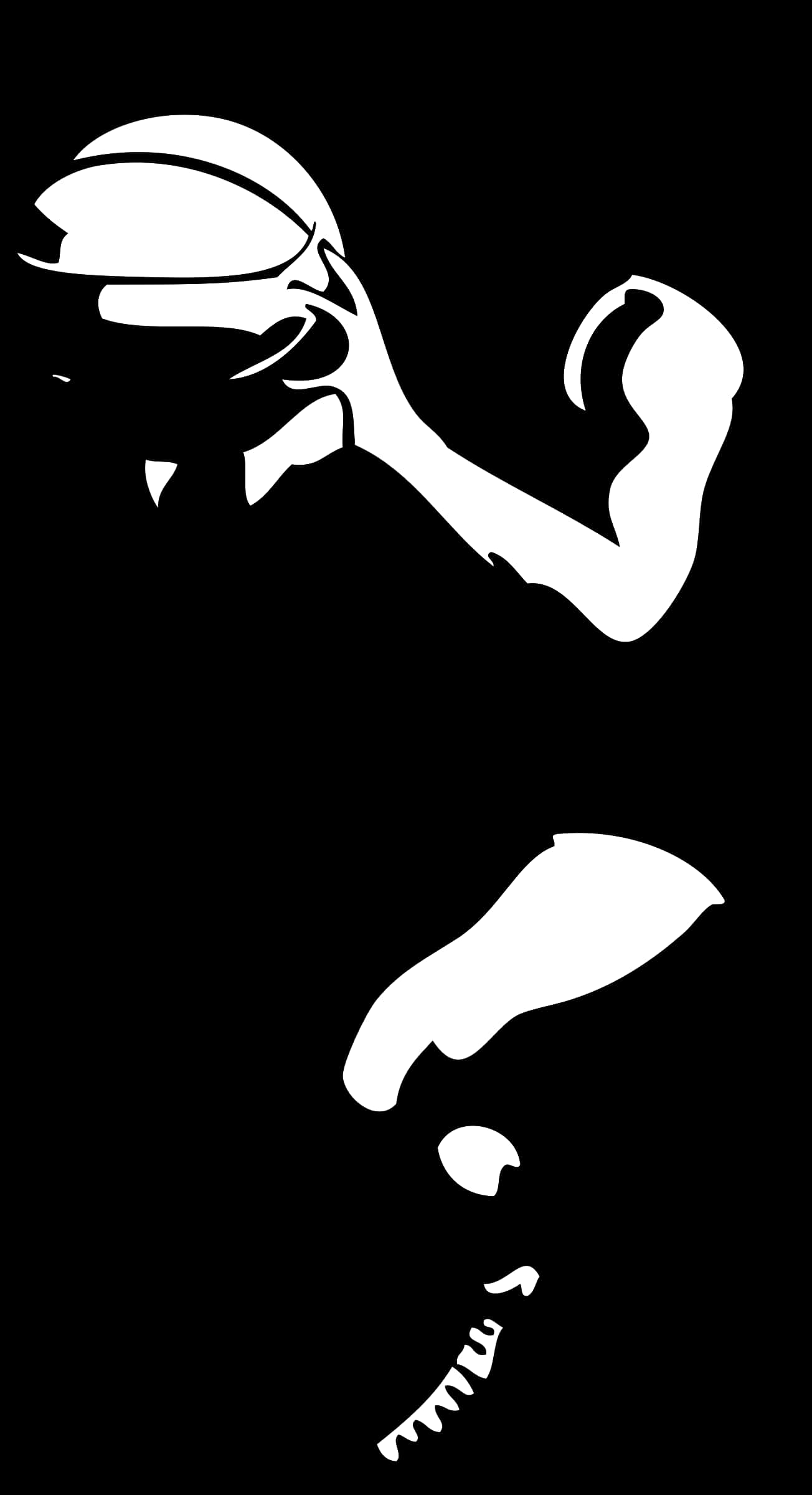 Free Black And White Basketball Png - Basketball Player Clip Art, Transparent Png