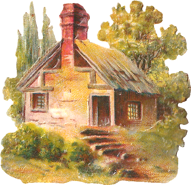Free Cottage Cliparts Download - Cottage Clipart, Hd Png Download
