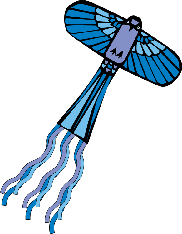A Blue Bird With Long Wings And Long Tails