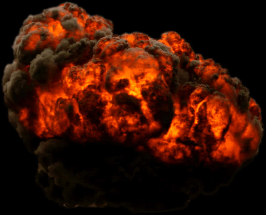 Free Png Big Explosion With Fire And Smoke Png Images - Para Photoshop Explosiones Png, Transparent Png
