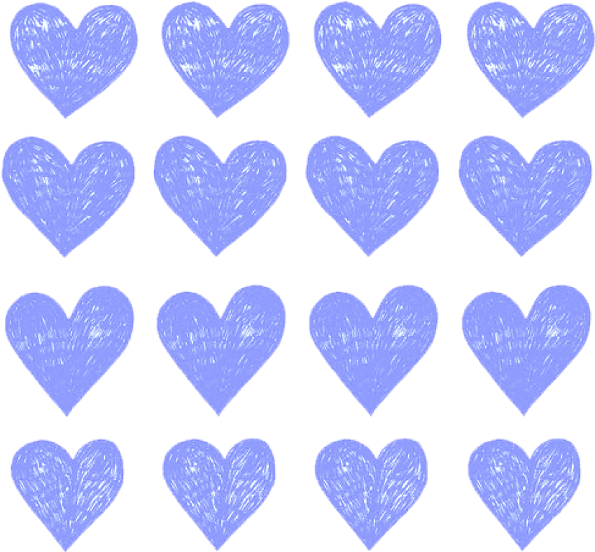 Free Png Download Aqua Hearts Png Images Background - Periwinkle Heart, Transparent Png