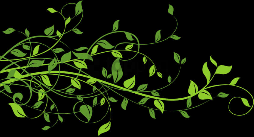 Free Png Spring Border Png Png Image With Transparent - Green Leaves Clipart Png, Png Download