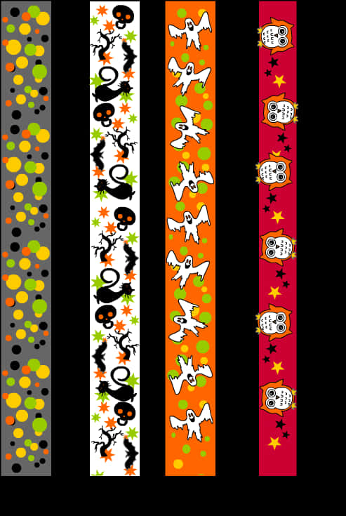 A Collection Of Halloween Borders