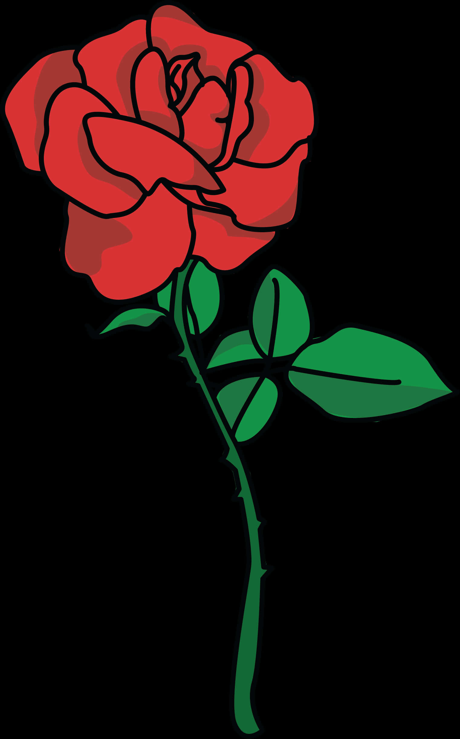 Free Rose Petal Clipart - Roses Plants Clip Art, Hd Png Download