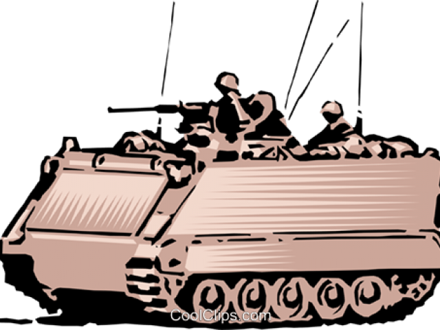 A Cartoon Of A Tank With Soldiers On It