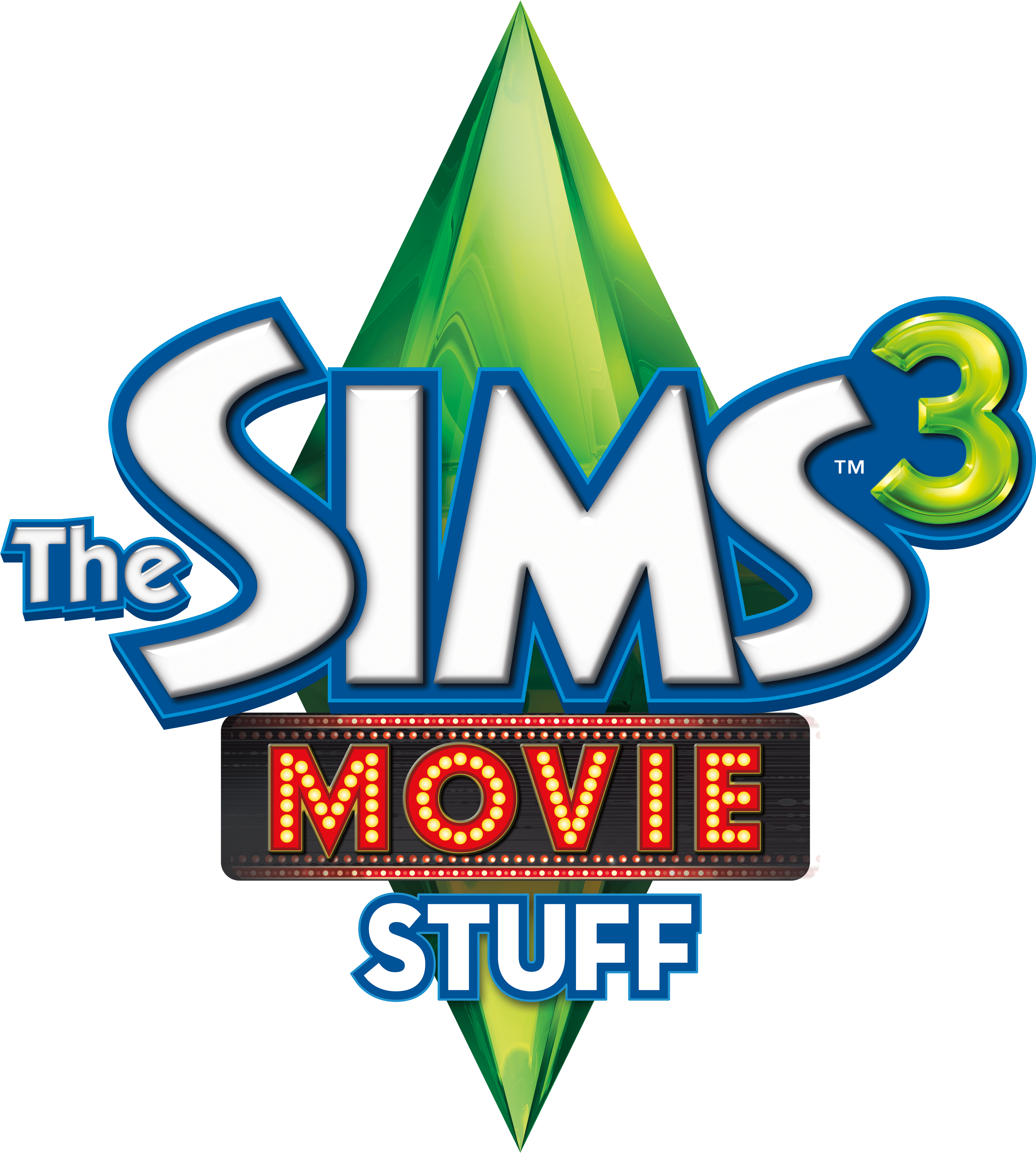 A Video Game Logo With A Green Diamond