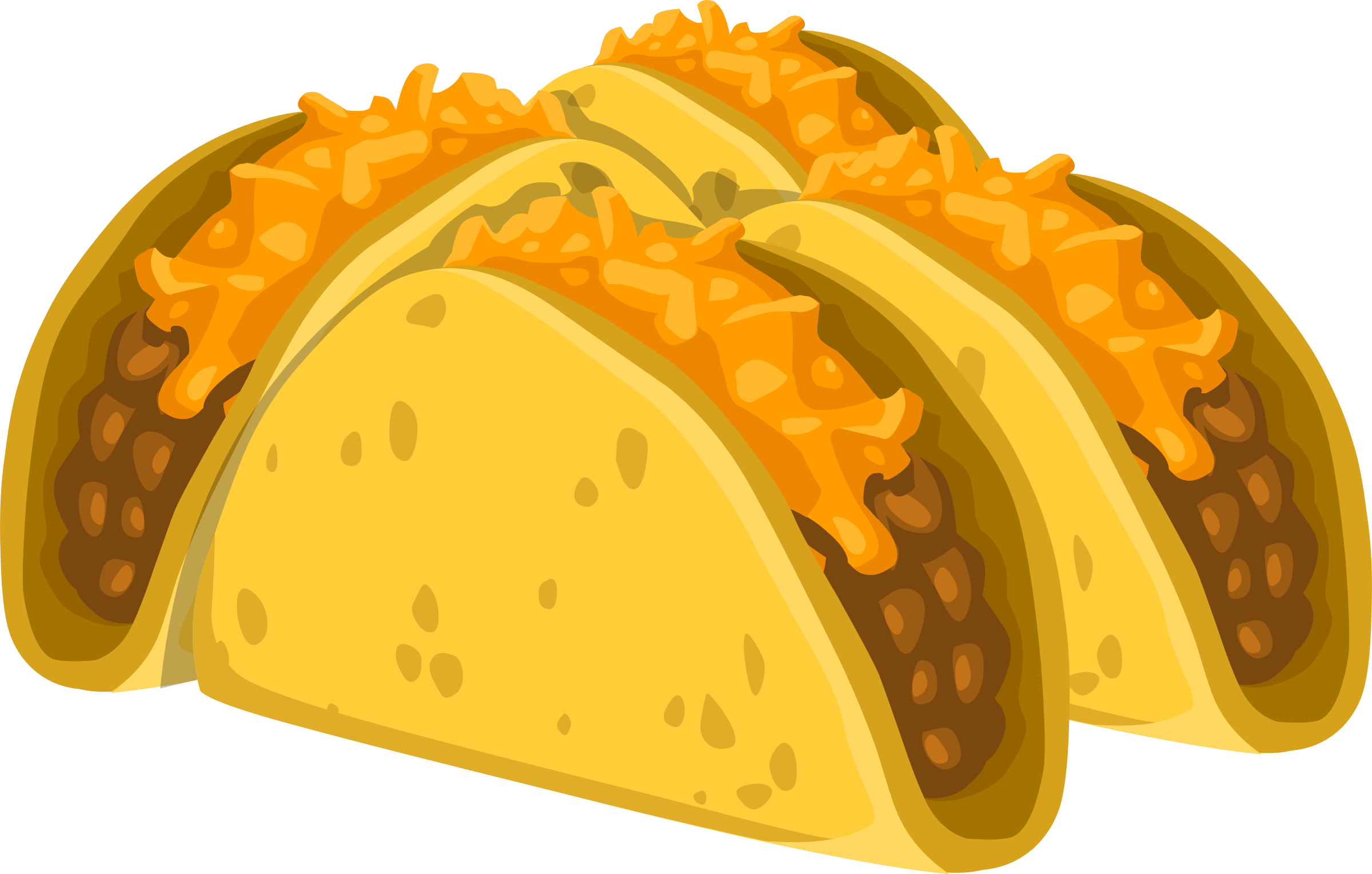 Free Tacos Clip Art - Taco Tuesday, Hd Png Download