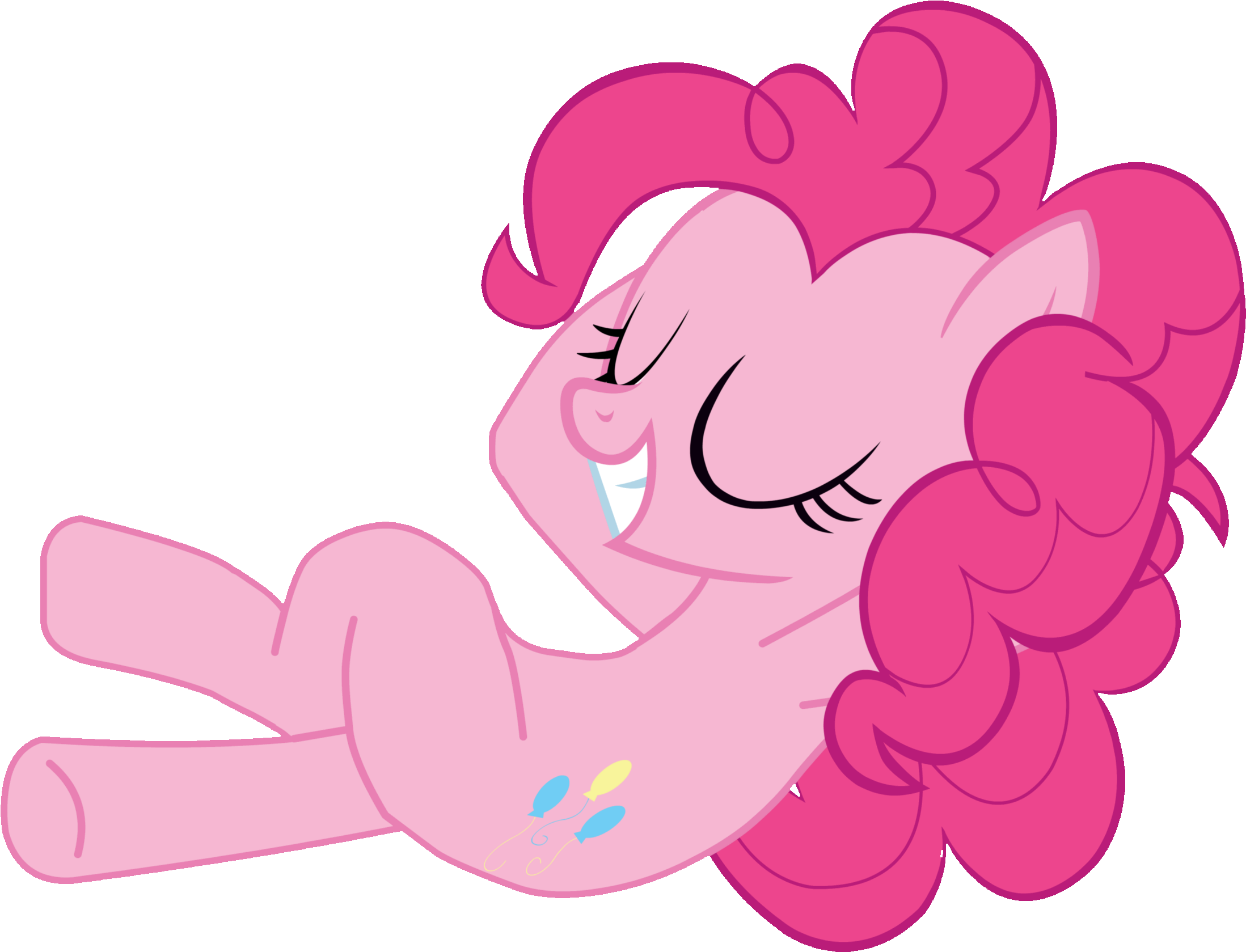 Cartoon A Cartoon Of A Pink Pony