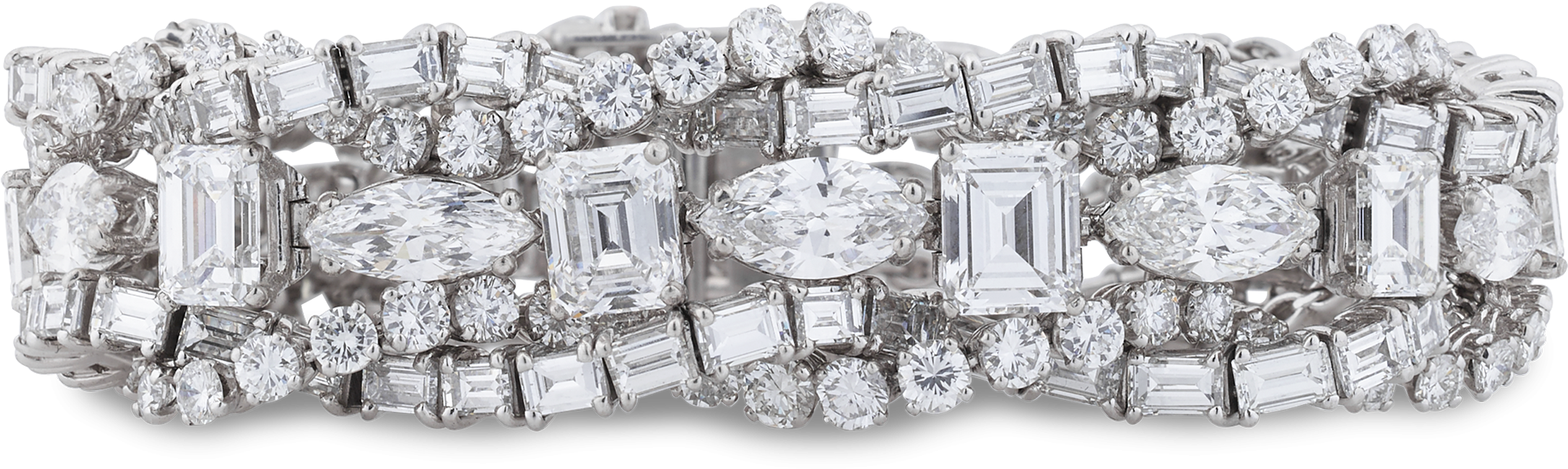 French Diamond Bracelet, - Diamonds Bracelet, Hd Png Download