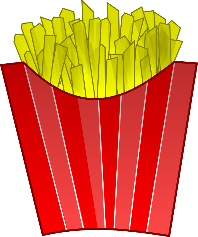 French Fries Png 669 X 800