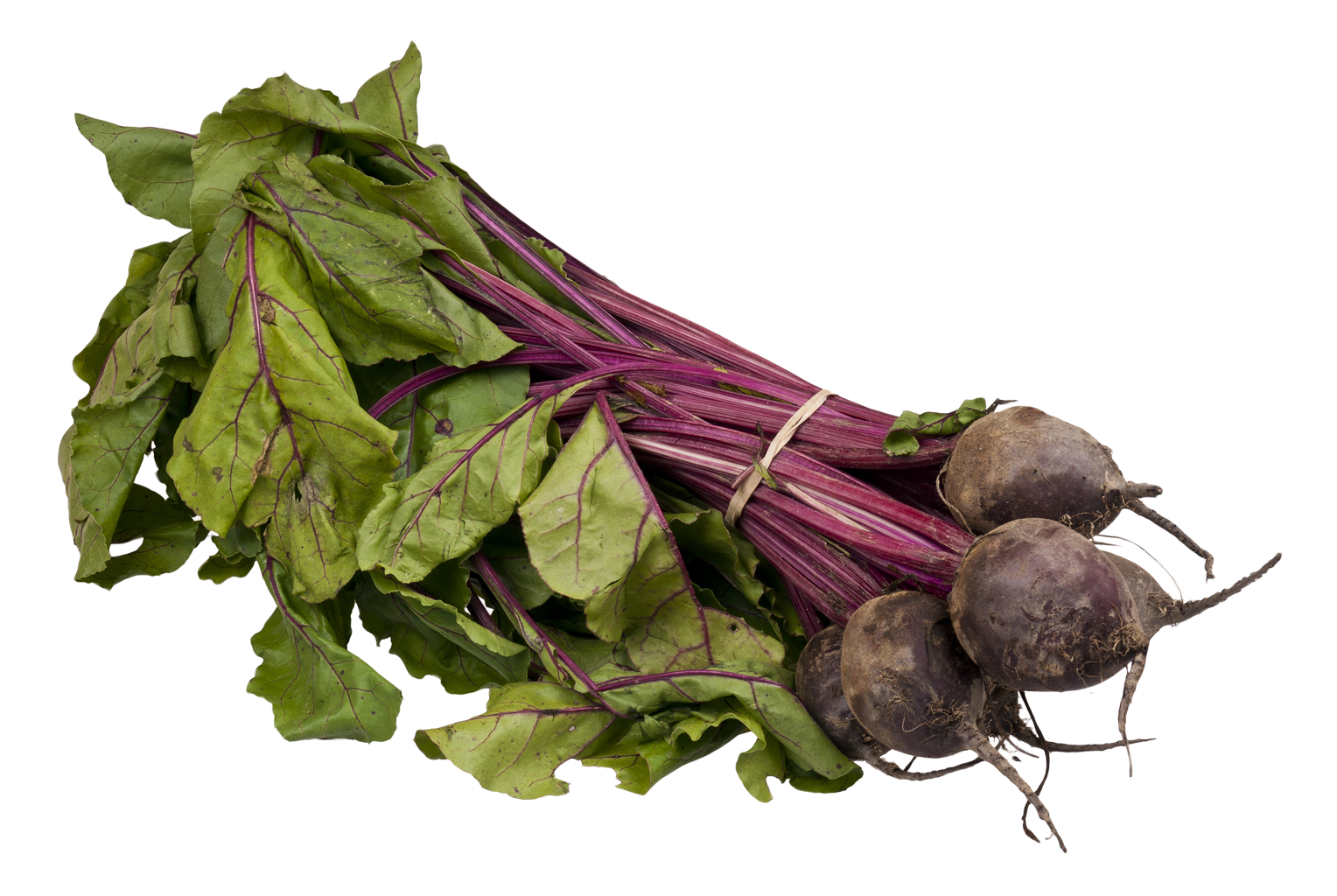 A Bunch Of Beets With Green Leaves