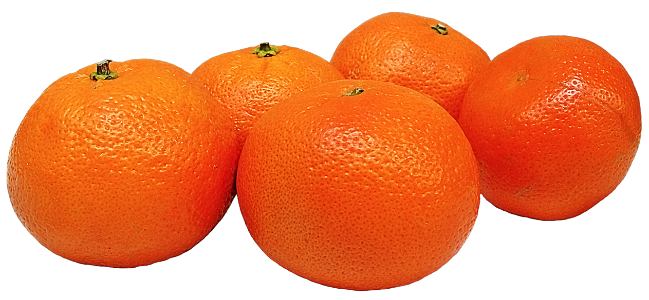 A Group Of Oranges On A Black Background
