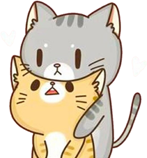 #fretoedit #cat #cats #kawaii #cute #cutecat #cuteanimals - Stickers De Gatitos Para Whatsapp, Hd Png Download