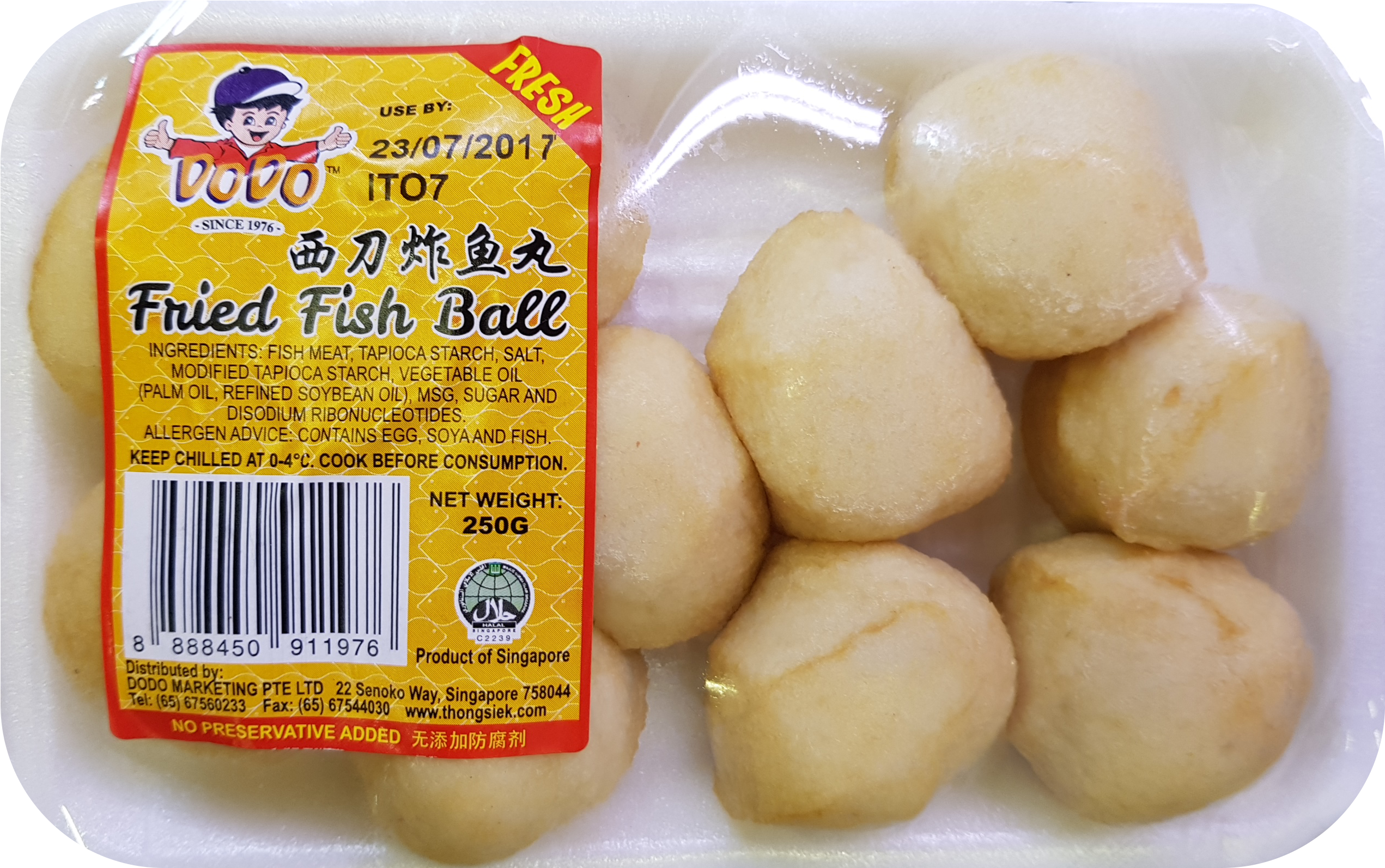 A Package Of Fish Ball