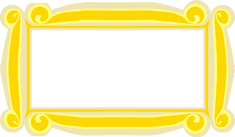 A Yellow Rectangle With Black Background