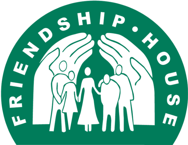 A Logo With Hands And A Group Of People
