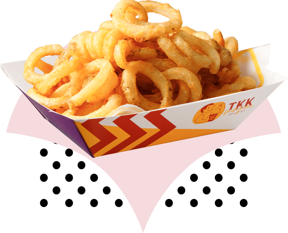 A Basket Of Curly Fries