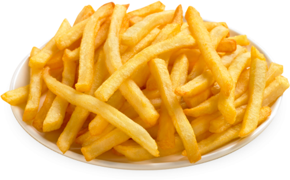 A Plate Of French Fries