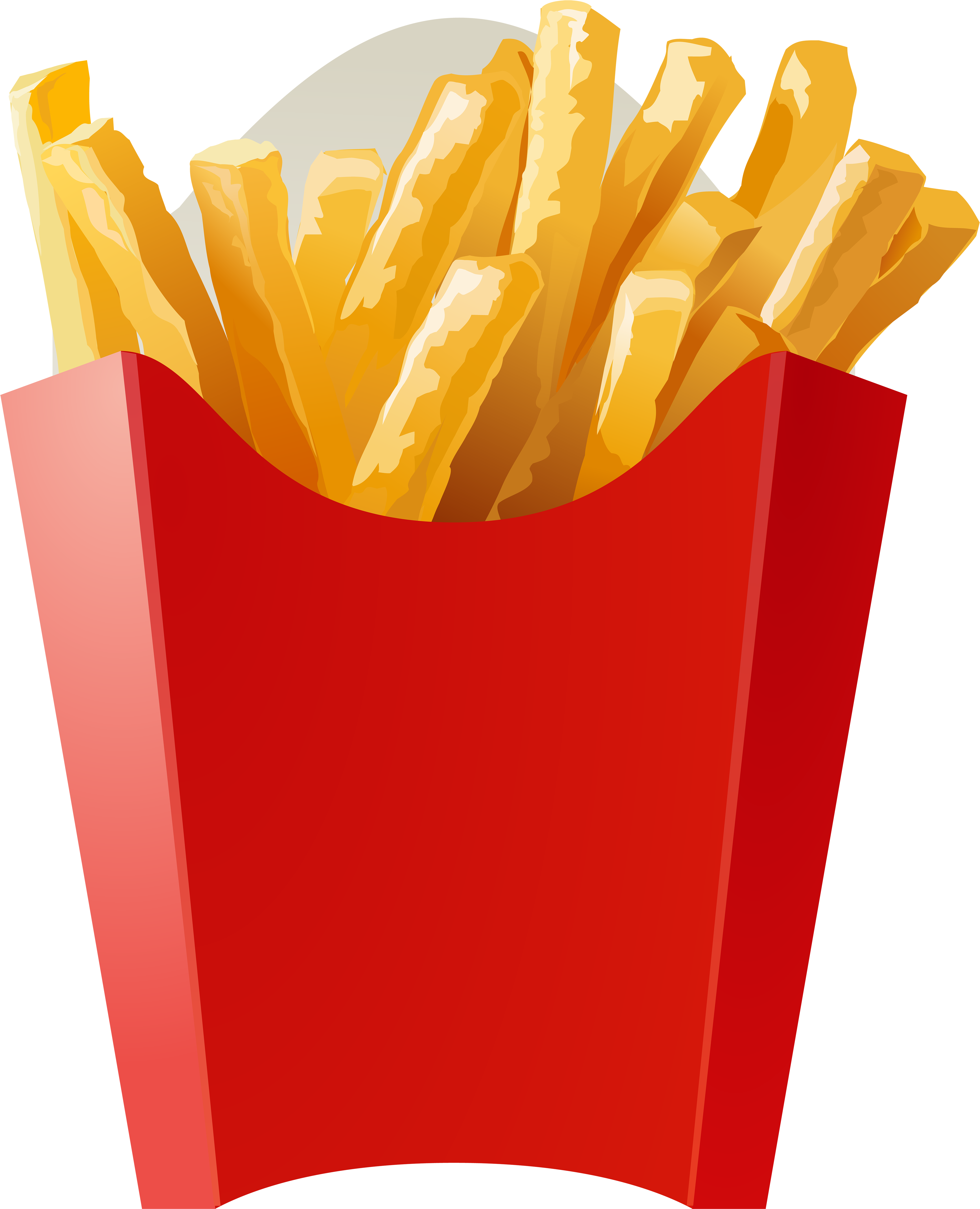 A Red Box Of French Fries
