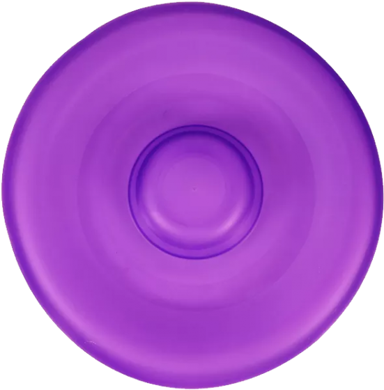 A Purple Circle With A Black Background