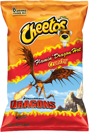 A Bag Of Chips With Dragons