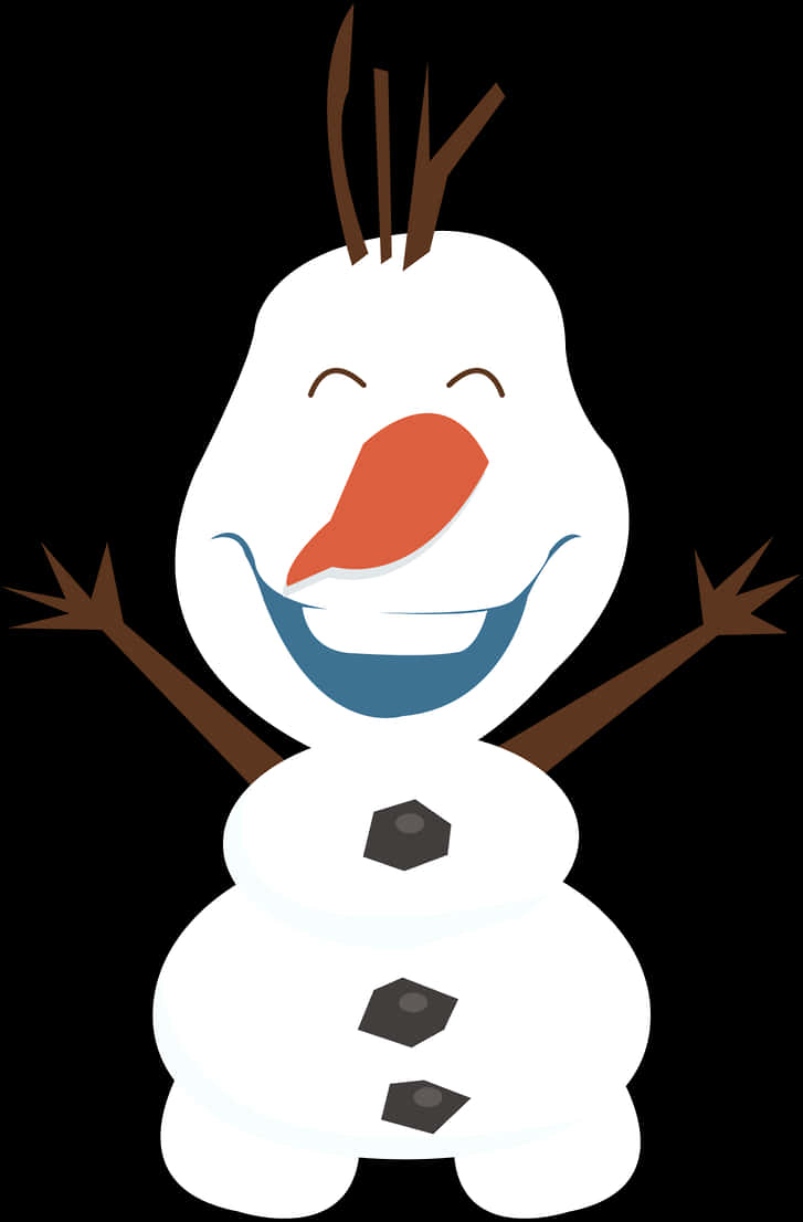 Frozen Olaf Minimalist