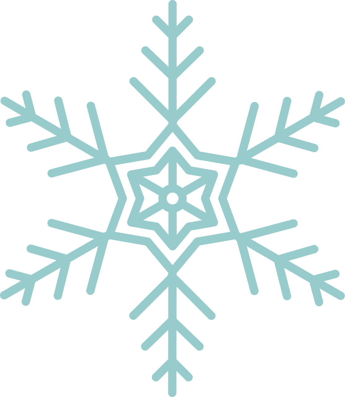 Frozen Snowflake Png 1113 X 1280
