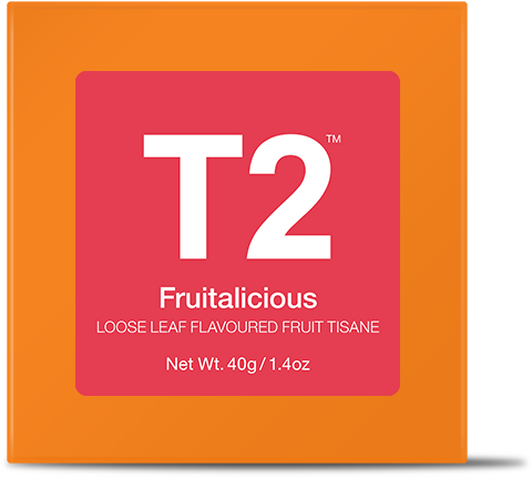 Fruitalicious 40g Mini Cube - T2 Tea Melbourne Breakfast, Hd Png Download