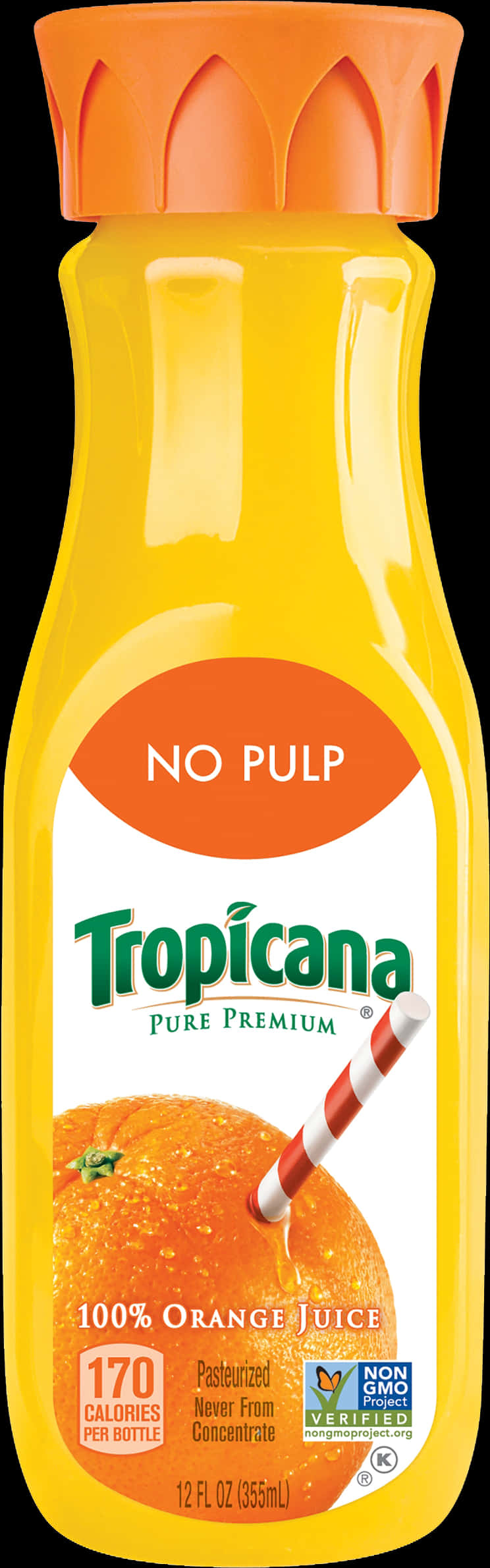 A Bottle Of Orange Juice