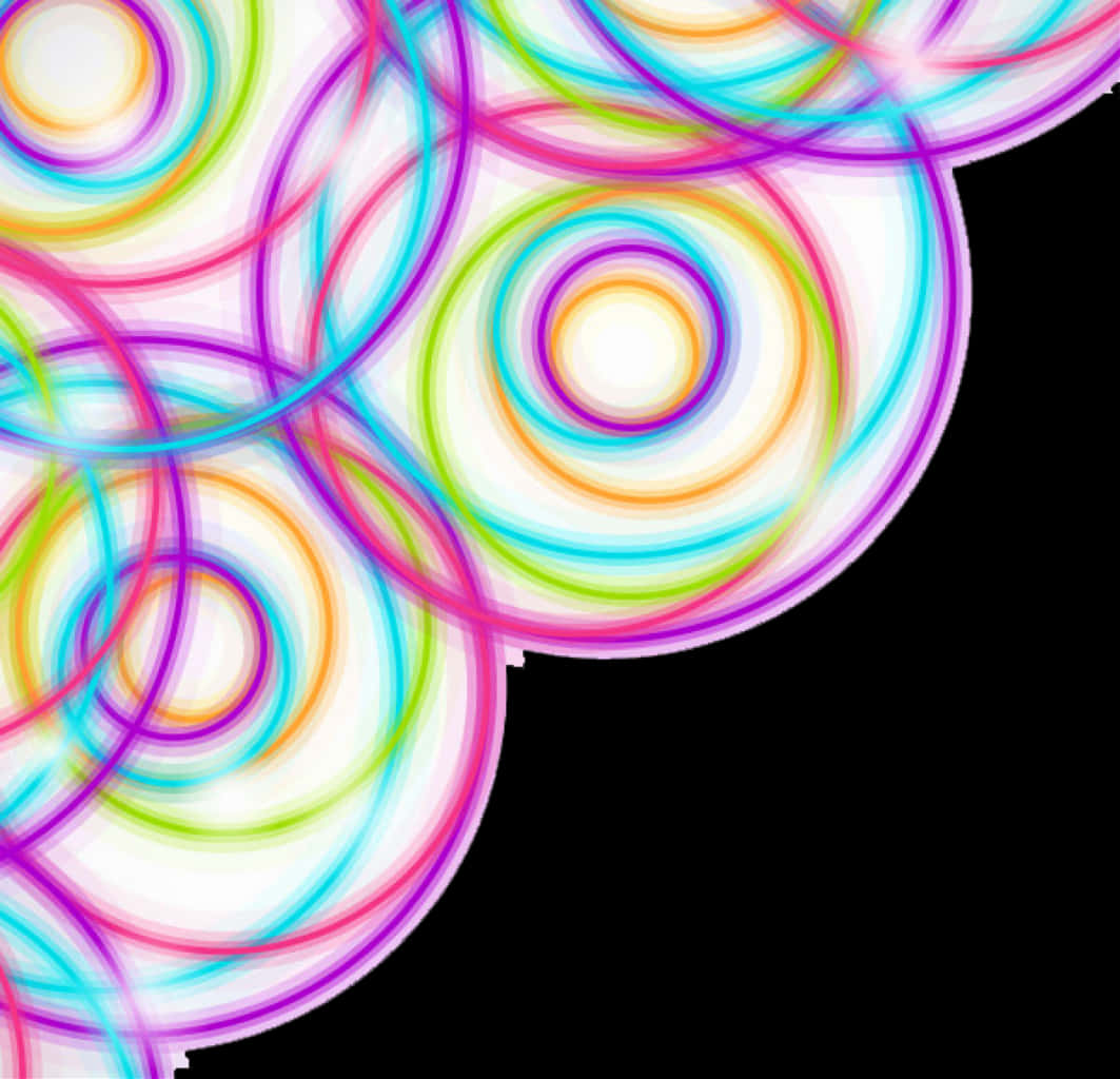 A Group Of Colorful Circles