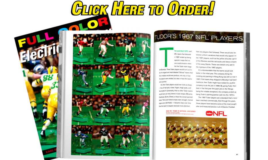 Full Color Electric Football Book Order Now Tab - Games, Hd Png Download