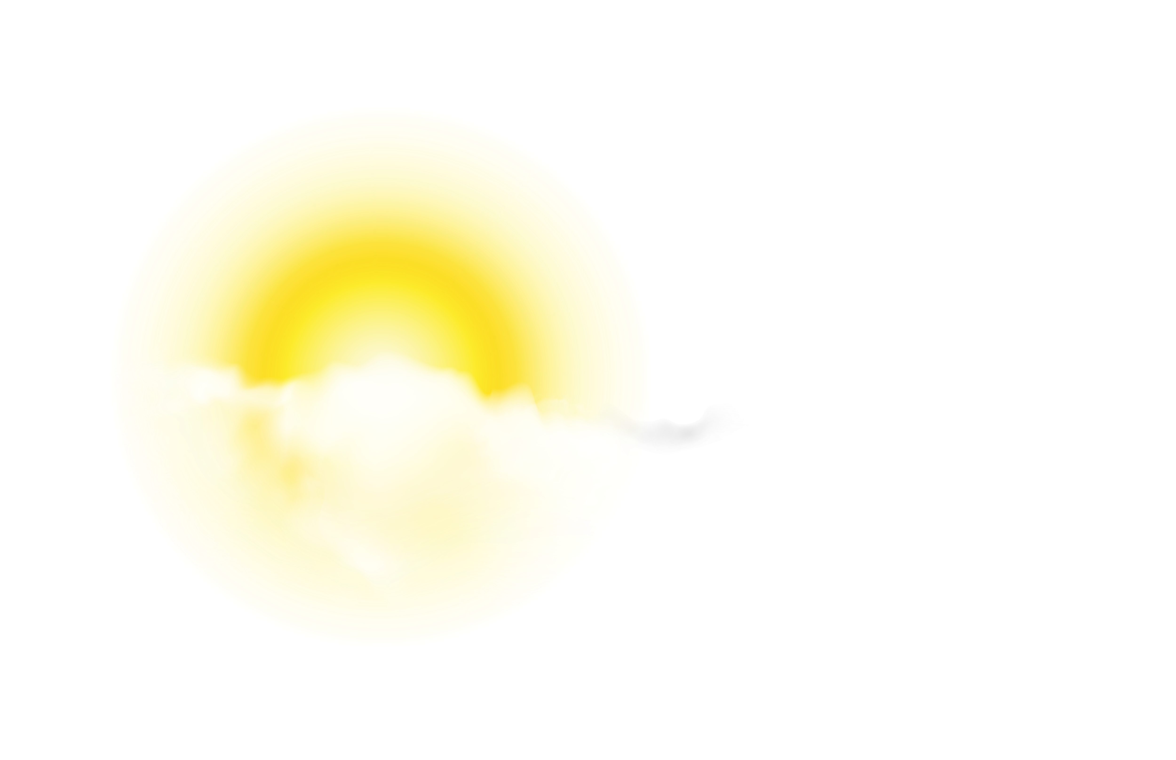 Full Moon With Clouds Png - Sun With Clouds Png, Transparent Png