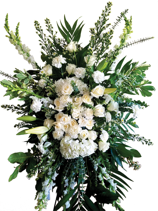 A Bouquet Of White Flowers