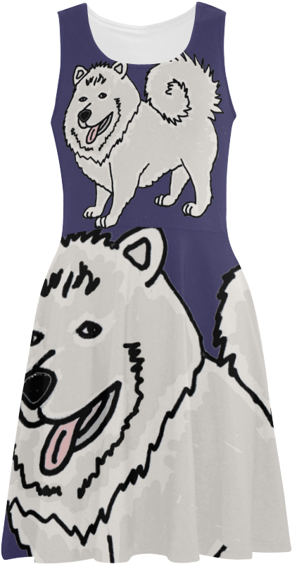 A Dress With A Dog On It