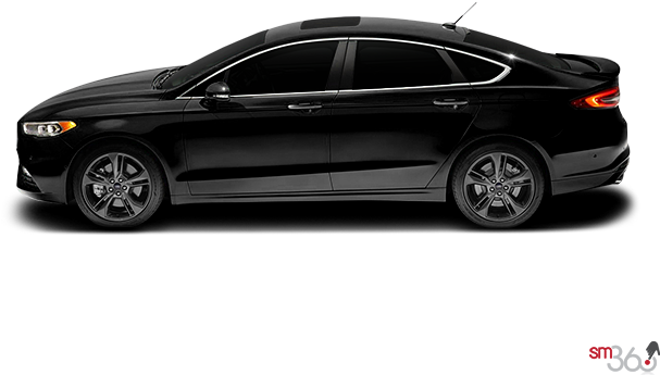 Fusion - Ford Fusion Sport 2017 Black, Hd Png Download