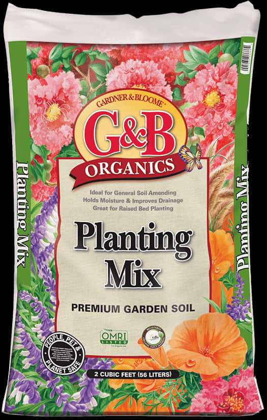 G&b Organics Potting Soil, Hd Png Download