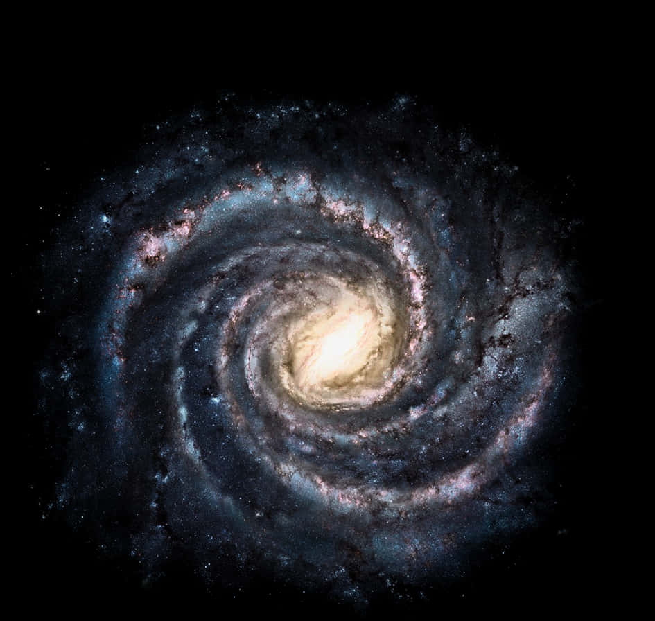 A Spiral Galaxy In Space