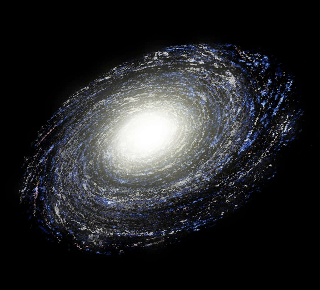A Spiral Galaxy In Space