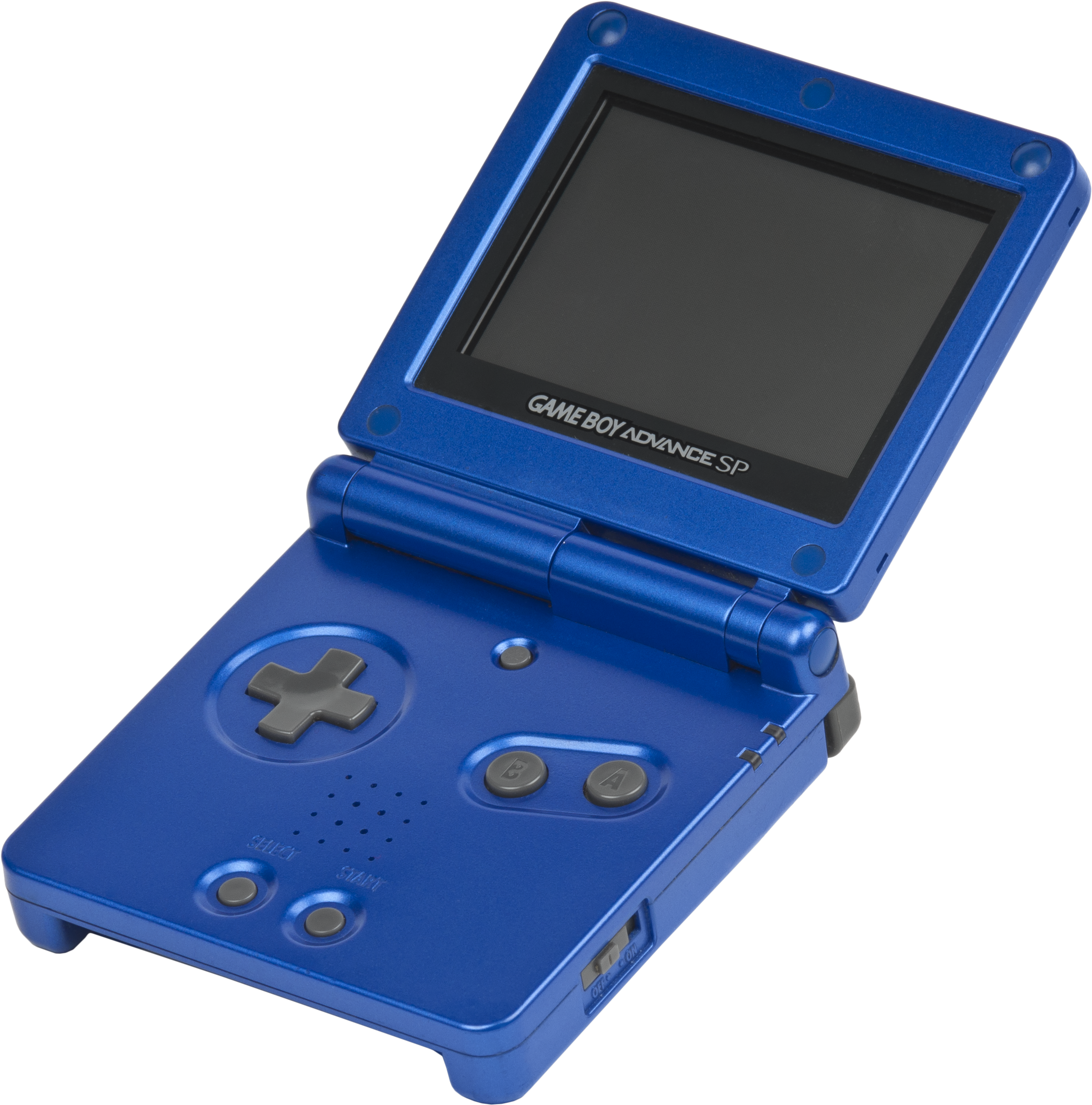 A Blue Handheld Gaming Device