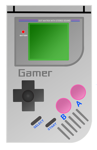 A Grey And Green Game Controller