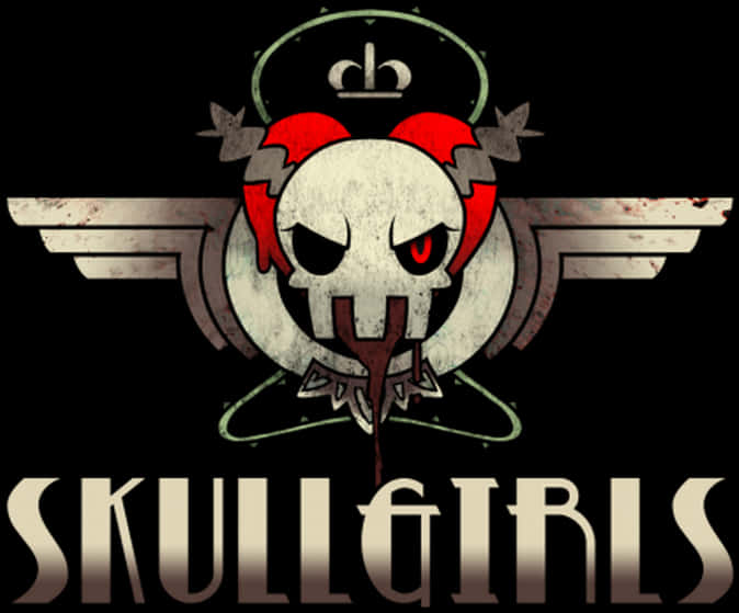 A Logo With A Skull And Wings