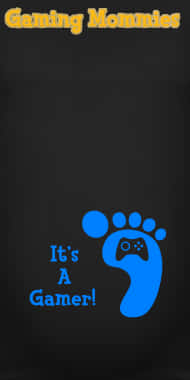 A Blue Foot With A Game Controller