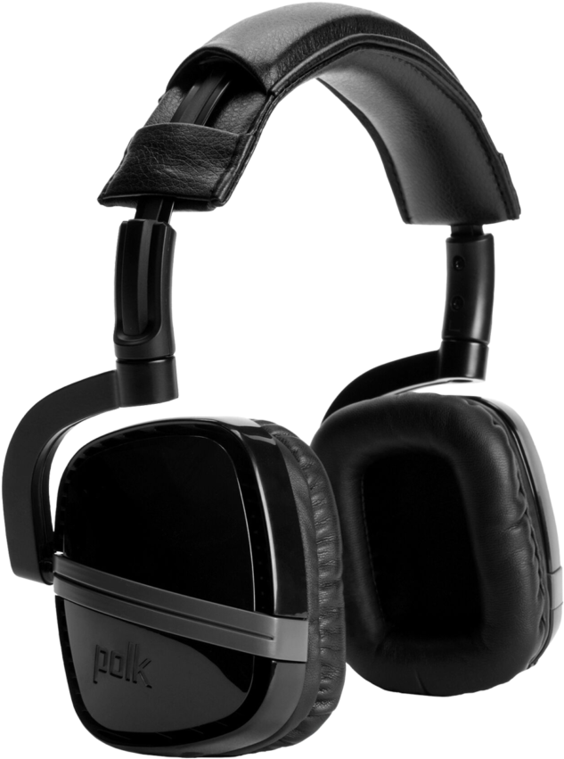 A Pair Of Black Headphones