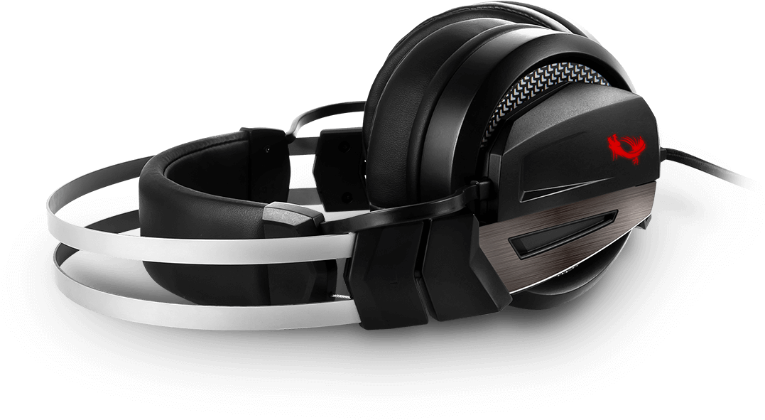 A Black And White Headphones