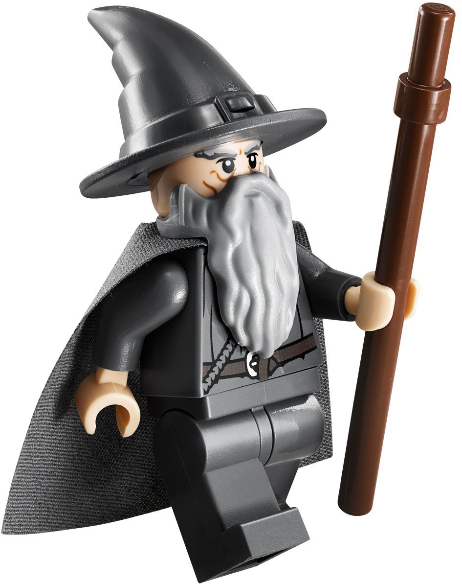 A Toy Figurine Of A Wizard
