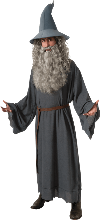 A Man In A Robe With A Long Beard